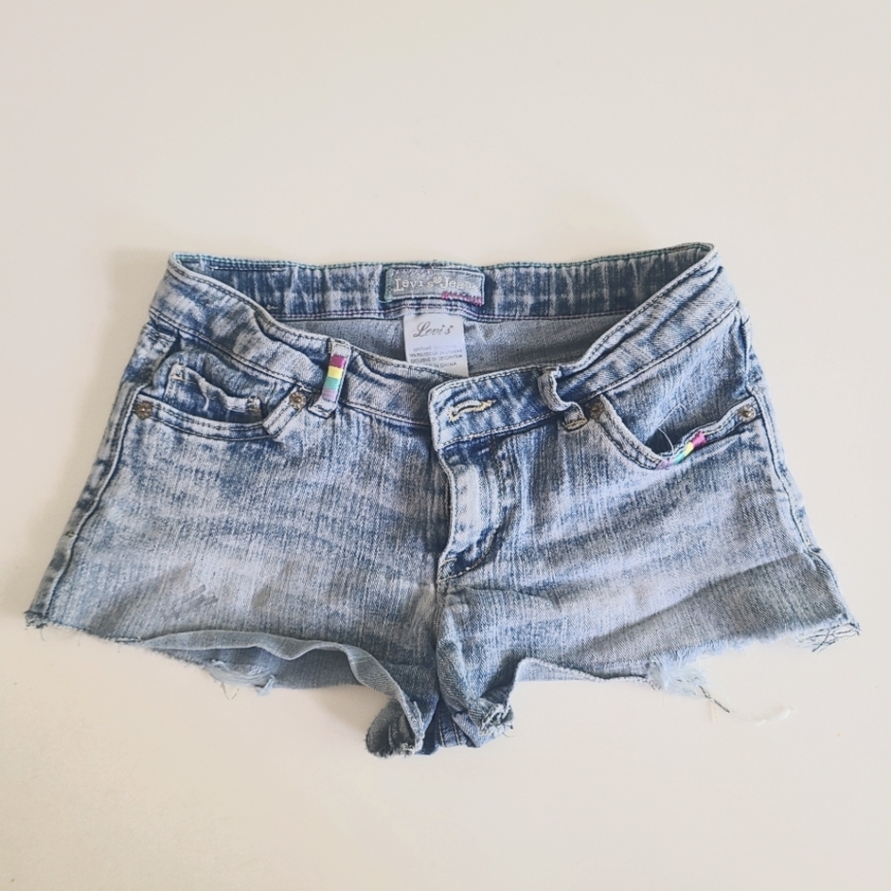 Levis Denim Blue Shorts